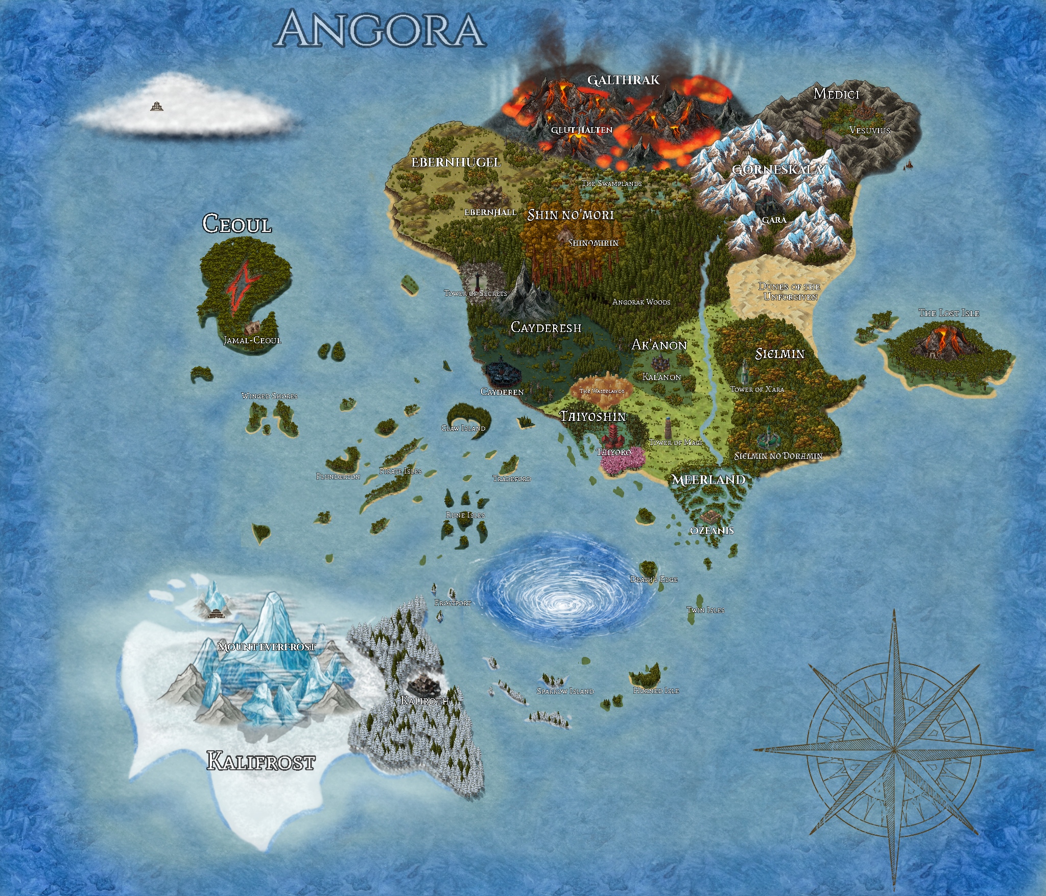 Full Map Of Angora 